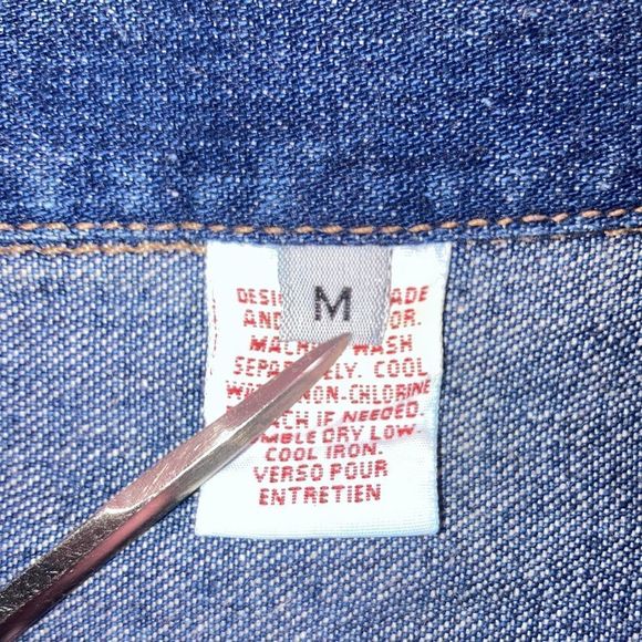 Vintage Women’s Medium Stone Washed Marithe & Francois Girbraud Denim Vest - Picture 3 of 9